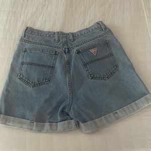 Vintage Guess high rise mom Bermuda shorts